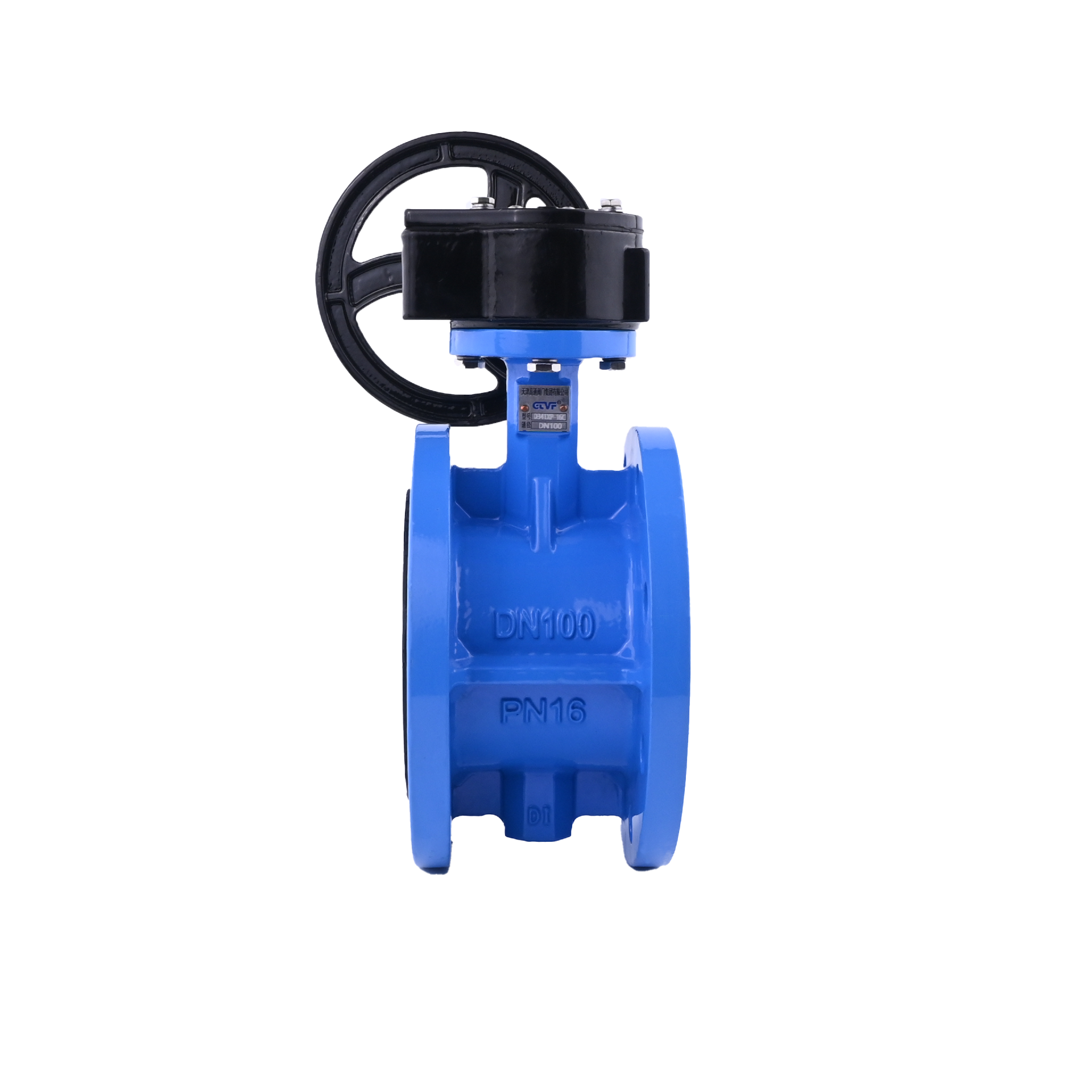 渦輪蝶閥廠家-渦輪法蘭蝶閥D341X-16Q